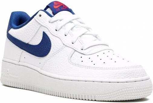 Nike Kids Air Force 1 low-top sneakers Wit