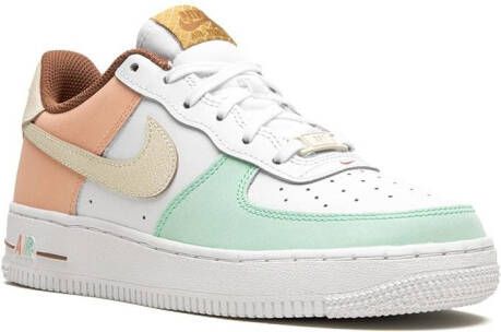 Nike Kids Air Force 1 LV8 low-top sneakers Wit