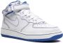 Nike Kids Air Force 1 Mid sneakers Wit - Thumbnail 1