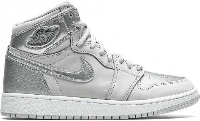 Jordan Kids Air Jordan 1 high-top OG sneakers Grijs