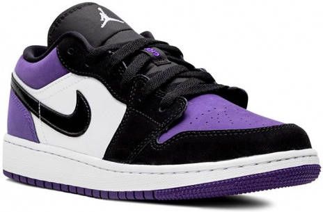 Jordan Kids Air Jordan 1 low-top sneakers Zwart