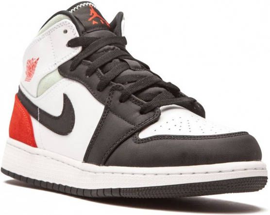 Jordan Kids Air Jordan 1 Mid SE sneakers Wit