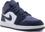 Jordan Kids Air Jordan 1 MID sneakers Blauw - Thumbnail 1