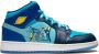 Jordan Kids Air Jordan 1 Mid sneakers Blauw - Thumbnail 1