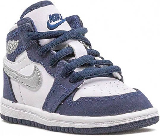 Jordan Kids Air Jordan 1 Retro OG high-top sneakers Blauw