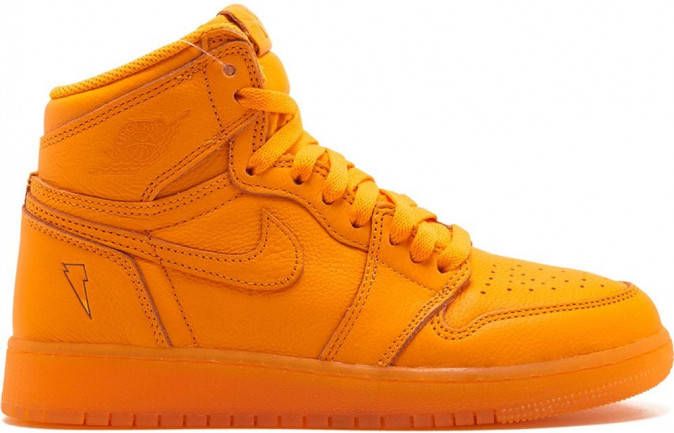 Jordan Kids Air Jordan 1 Retro high-top sneakers Geel