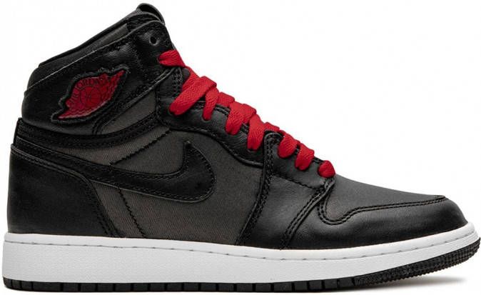 Jordan Kids Air Jordan 1 Retro high-top sneakers Zwart