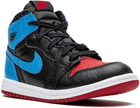 Jordan Kids Air Jordan 1 Retro high-top sneakers Zwart