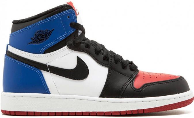 Jordan Kids Air Jordan 1 Retro high-top sneakers Zwart