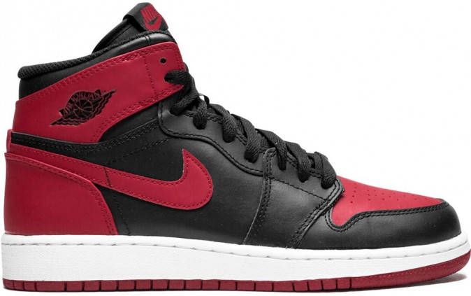 Jordan Kids Air Jordan 1 Retro OG sneakers Zwart