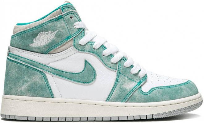 Jordan Kids Air Jordan 1 Retro sneakers Groen