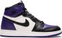 Jordan Kids Air Jordan 1 Retro sneakers Paars - Thumbnail 1