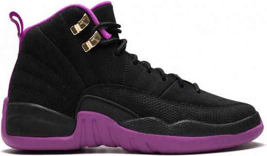 Jordan Kids Air Jordan 12 Retro sneakers Zwart