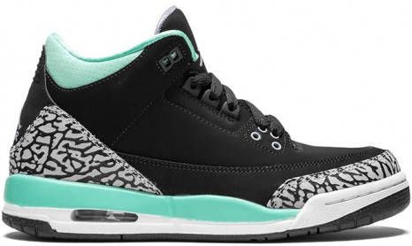 Jordan Kids Air Jordan 3 Retro sneakers Zwart