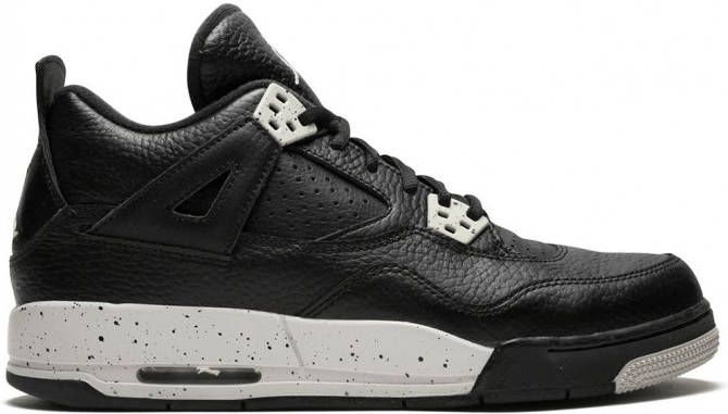 Jordan Kids Air Jordan 4 Retro BG sneakers Zwart