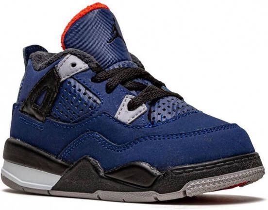 Nike Kids Air Jordan 4 Retro sneakers Blauw