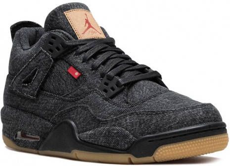 Jordan Kids Air Jordan 4 RTR Levis NRG BG sneakers Zwart