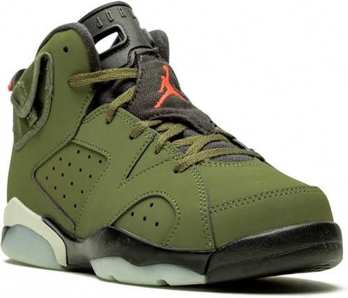 Jordan Kids Air Jordan 6 high-top sneakers Groen