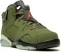 Jordan Kids Air Jordan 6 high-top sneakers Groen - Thumbnail 1