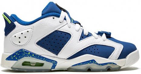 Jordan Kids Air Jordan 6 Retro low-top sneakers Blauw