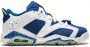 Jordan Kids Air Jordan 6 Retro low-top sneakers Blauw - Thumbnail 1