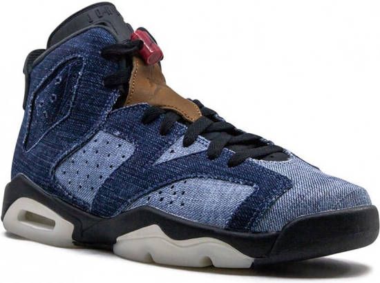 Jordan Kids Air Jordan 6 Retro sneakers Blauw