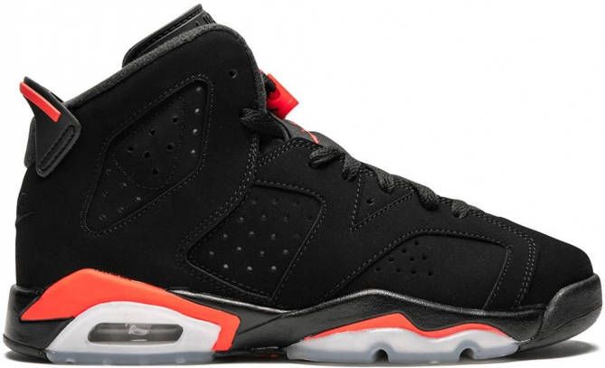 Jordan Kids Air Jordan 6 sneakers Zwart