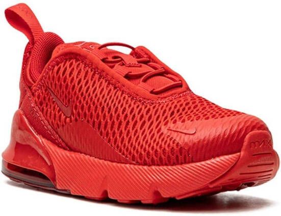 Nike Kids Air Max 270 low-top sneakers Rood