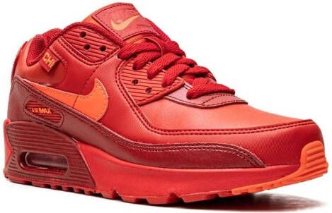 Nike Kids "Air Max 90 City Special Chicago sneakers" RED DARK RED RED