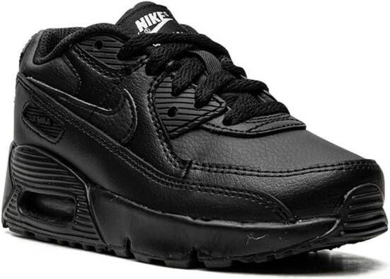 Nike Kids Air Max 90 low-top sneakers Zwart