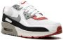 Nike Kids "Air Max 90 LTR Photon Dust Varsity Red sneakers" Wit - Thumbnail 1