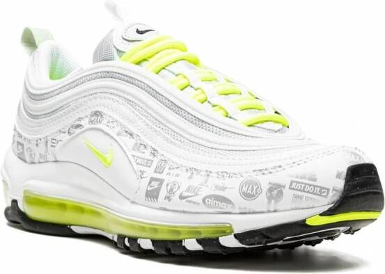 Nike Kids Air Max 97 low-top sneakers Wit