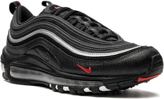 Nike Kids Air Max 97 low-top sneakers Zwart