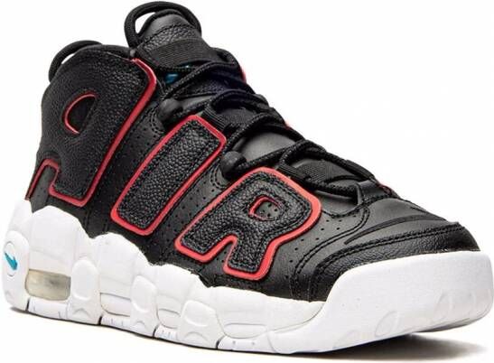 Nike Kids Air More Uptempo high-top sneakers Zwart