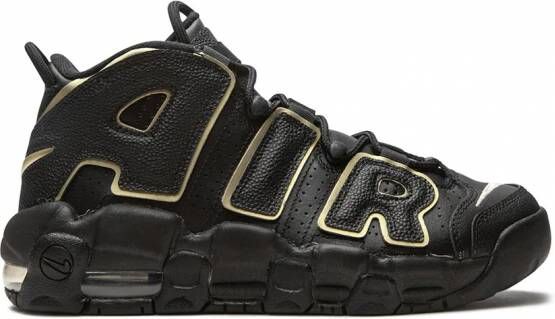 Nike Kids Air More Uptempo sneakers Zwart