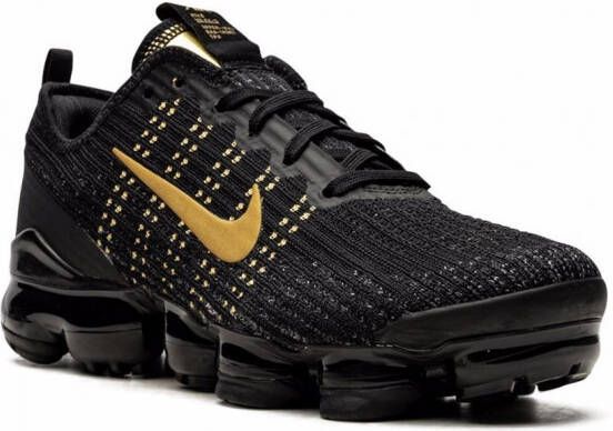 Nike Kids Air Vapormax Flyknit 3 sneakers Zwart