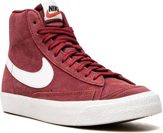 Nike Kids Blazer Mid '77 high-top sneakers Rood