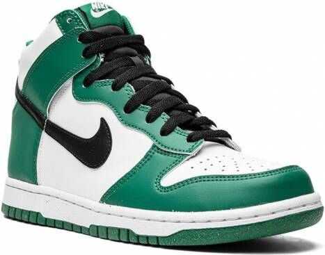 Nike Kids Dunk High "Celtics" sneakers Groen