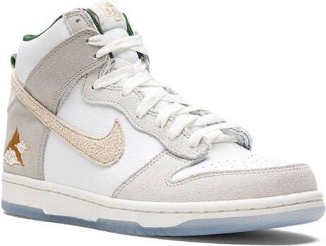 Nike Kids "Dunk High San Francisco Chinatown sneakers" Wit