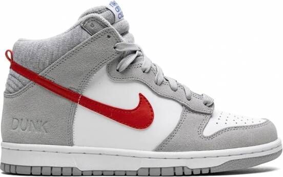 Nike Kids Dunk High sneakers Grijs