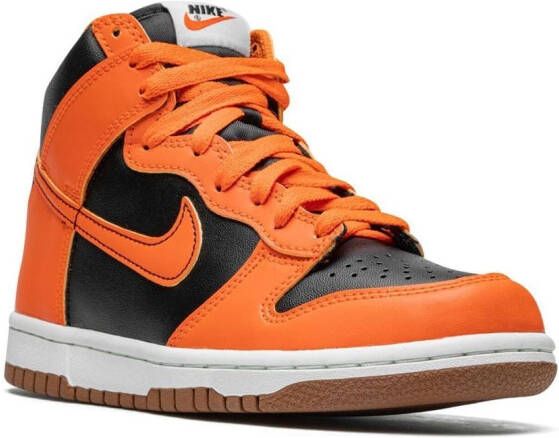 Nike Kids Dunk High sneakers Oranje