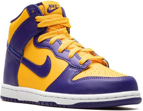 Nike Kids Dunk High sneakers Paars