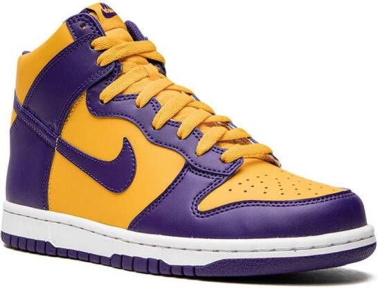 Nike Kids Dunk High sneakers Paars