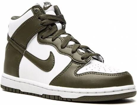 Nike Kids Dunk High sneakers Wit