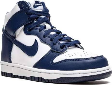 Nike Kids Dunk High sneakers Wit