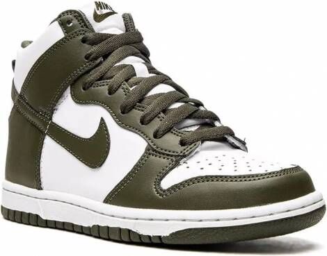 Nike Kids Dunk High sneakers Wit