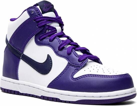 Nike Kids Dunk High sneakers Wit