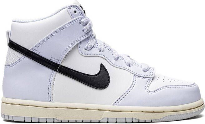 Nike Kids Dunk High sneakers Wit