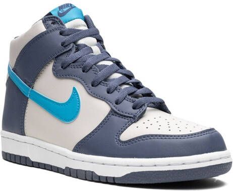 Nike Kids Dunk High sneakers Wit