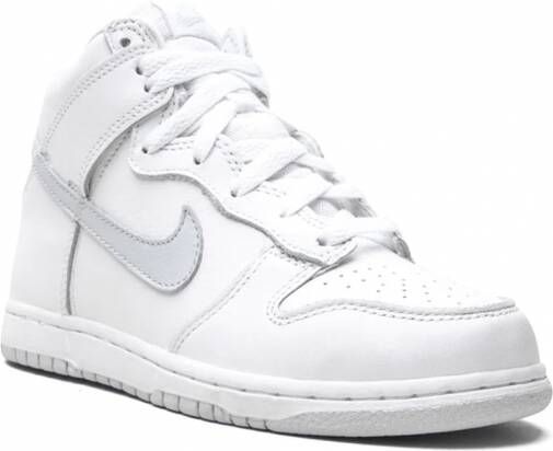 Nike Kids Dunk High SP 'Pure Platinum' sneakers Wit